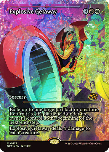 Explosive Getaway (DFT) (413) / Fracture Foil