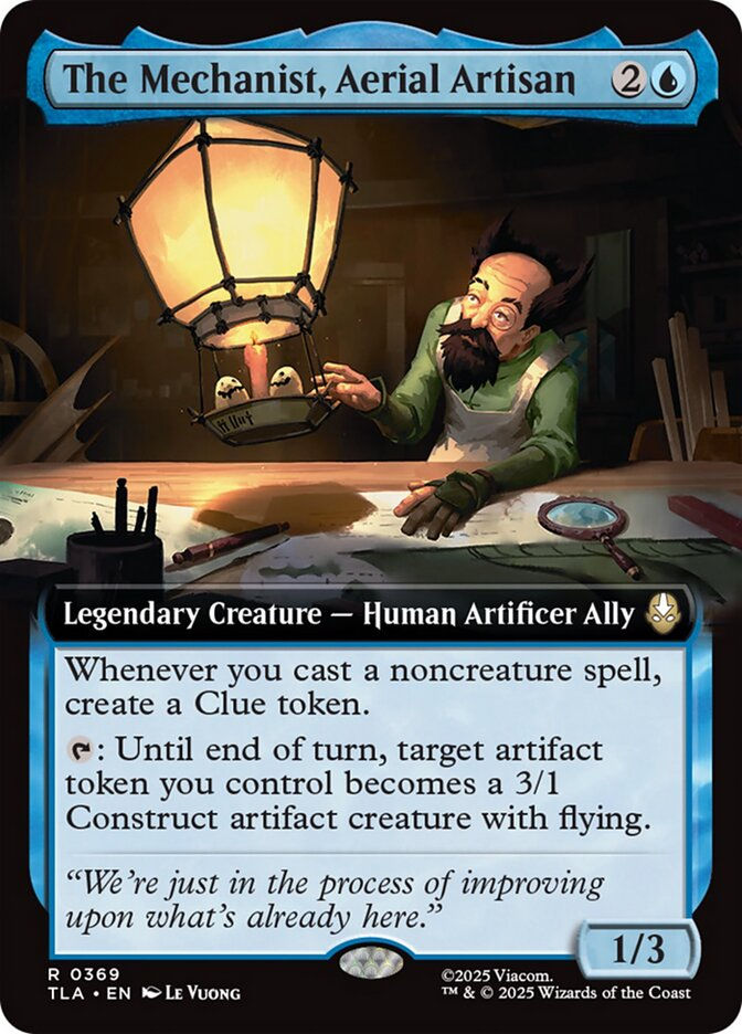 The Mechanist, Aerial Artisan (TLA) (369) / Extended Art