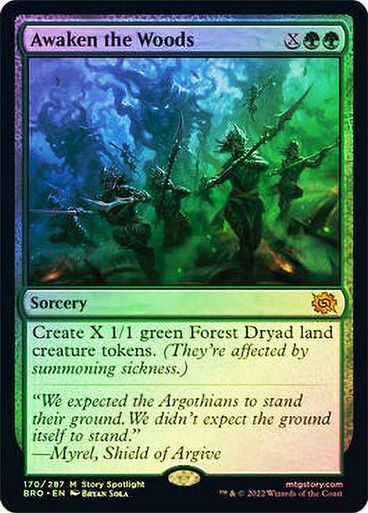Awaken the Woods (BRO) / Foil