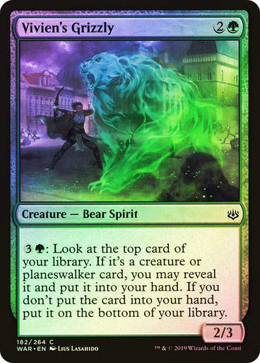 Vivien's Grizzly (WAR) (182) / Foil