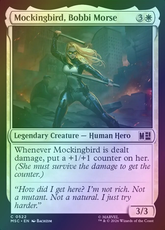 Mockingbird, Bobbi Morse (MSC) (522) / Foil