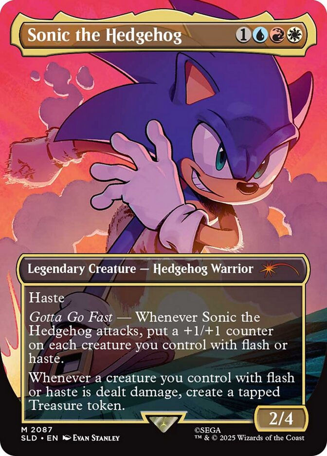 Sonic the Hedgehog (SLD) (2087) / Borderless