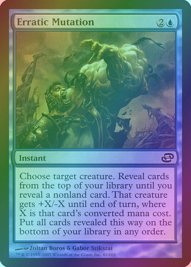 Erratic Mutation (PLC) (41) / Foil