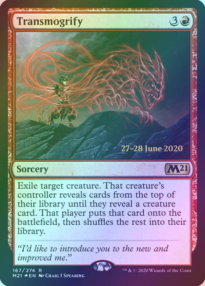 Transmogrify (PM21) (167s) / Foil