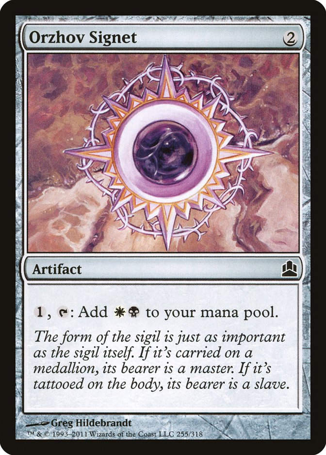 Orzhov Signet (cmd)