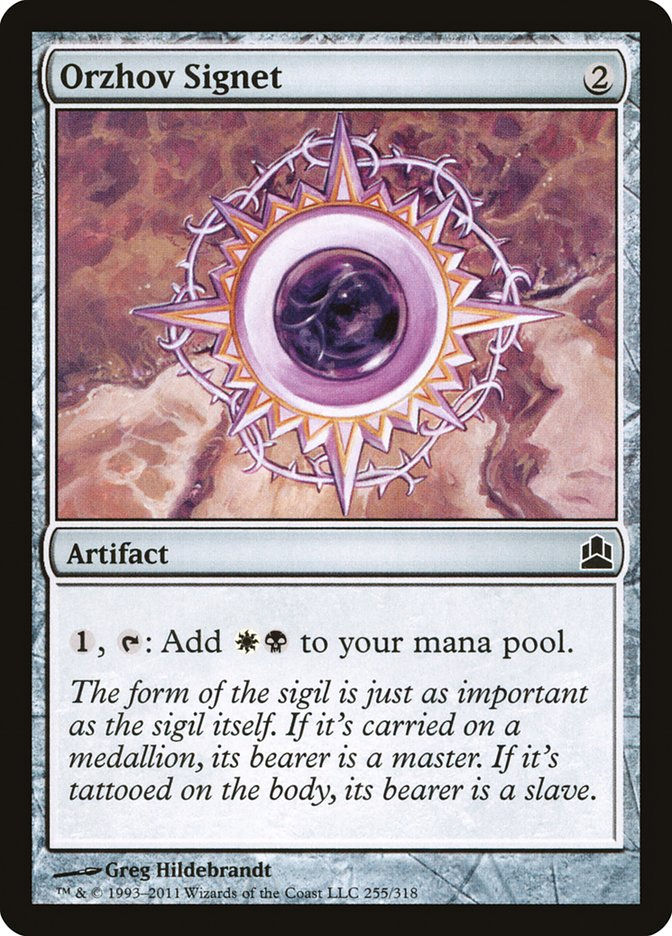 Orzhov Signet (cmd)