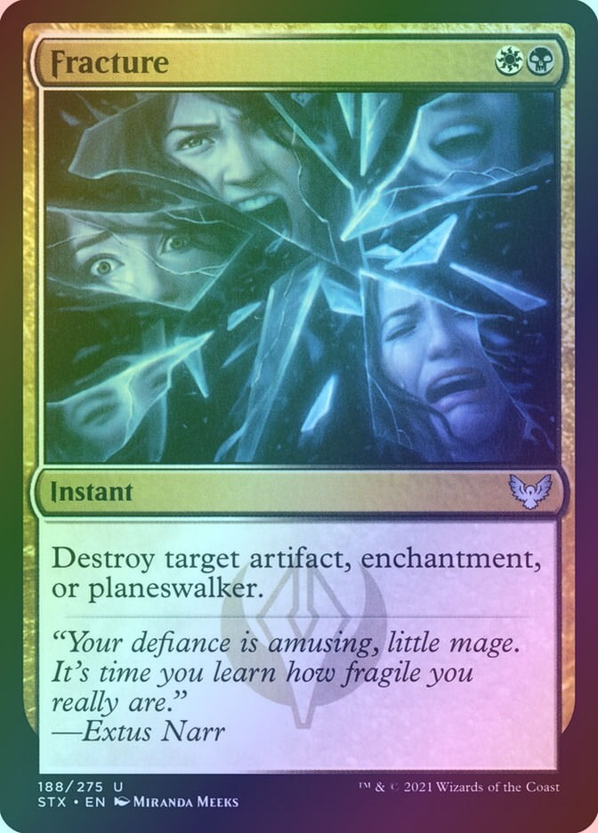 Fracture (STX) (188) / Foil