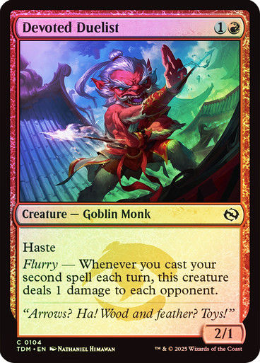 Devoted Duelist (TDM) (104) / Foil
