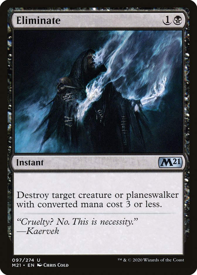 Eliminate (M21) (97)