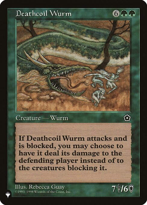 Deathcoil Wurm (PLST) (P02-125)