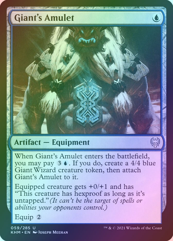 Giant's Amulet (KHM) (59) / Foil