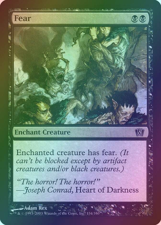 Fear (8ED) (134★) / Foil