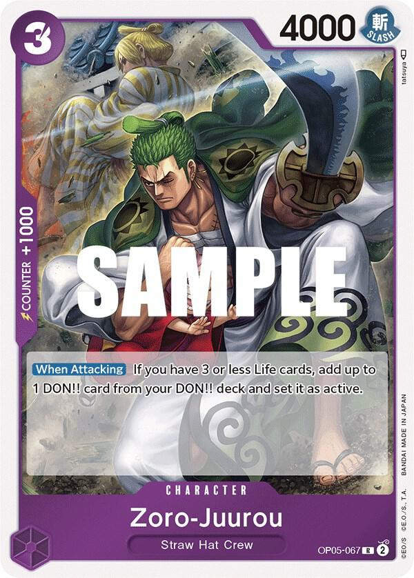 Zoro-Juurou (OP05-067) / Foil