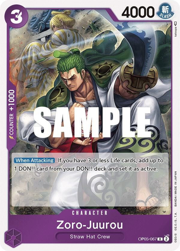 Zoro-Juurou (OP05-067) / Foil