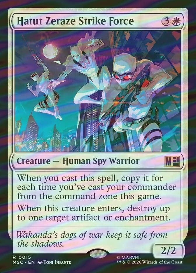 Hatut Zeraze Strike Force (MSC) (15) / Surge Foil