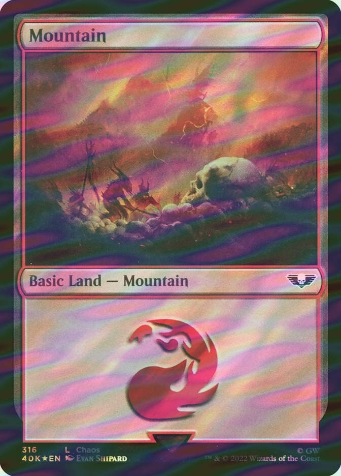 Mountain (40K) (316★) / Surge Foil