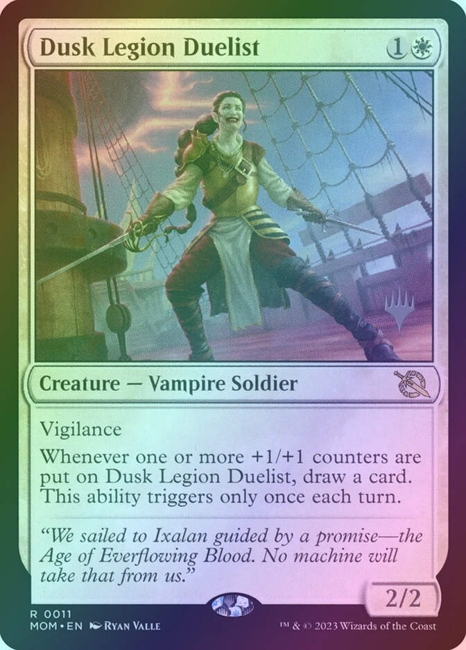 Dusk Legion Duelist (PMOM) (11p) / Foil