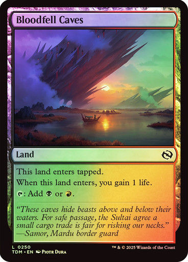 Bloodfell Caves (TDM) (250) / Foil