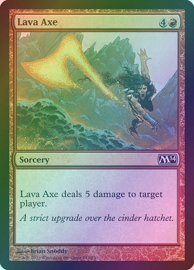 Lava Axe (M14) (143) / Foil