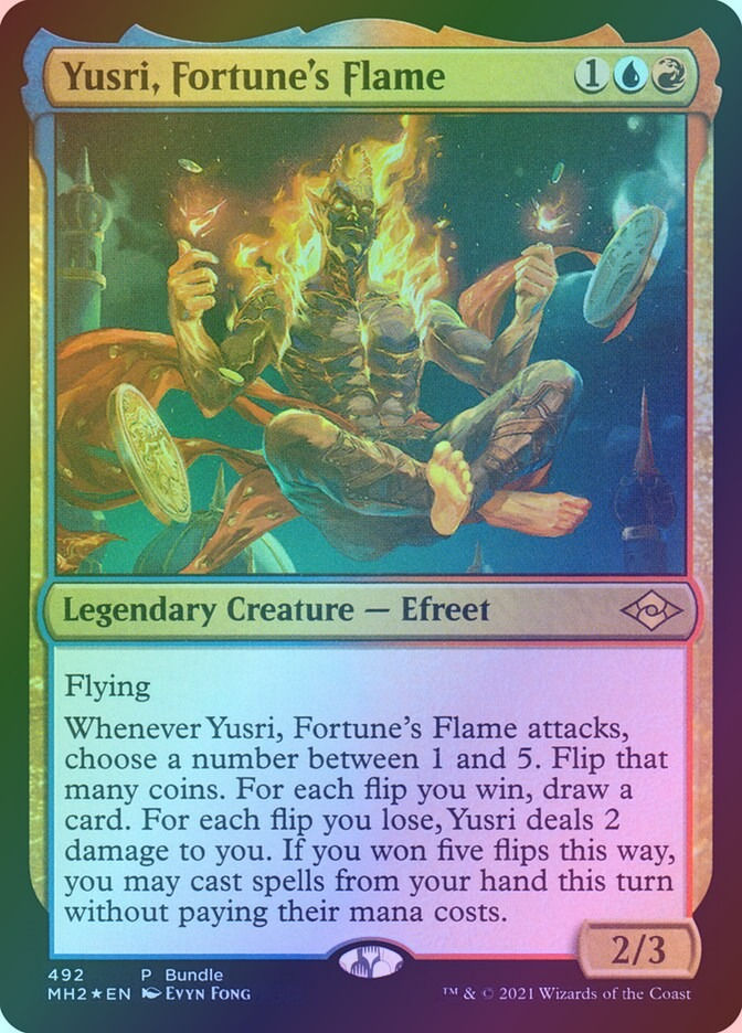 Yusri, Fortune's Flame (MH2) (492) / Foil