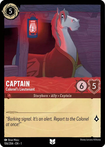 Captain - Colonel's Lieutenant (LOR_TFC)