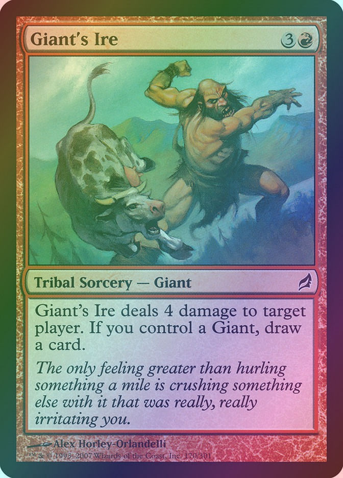 Giant's Ire (LRW) (170) / Foil