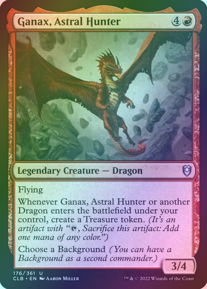 Ganax, Astral Hunter (CLB) (176) / Foil