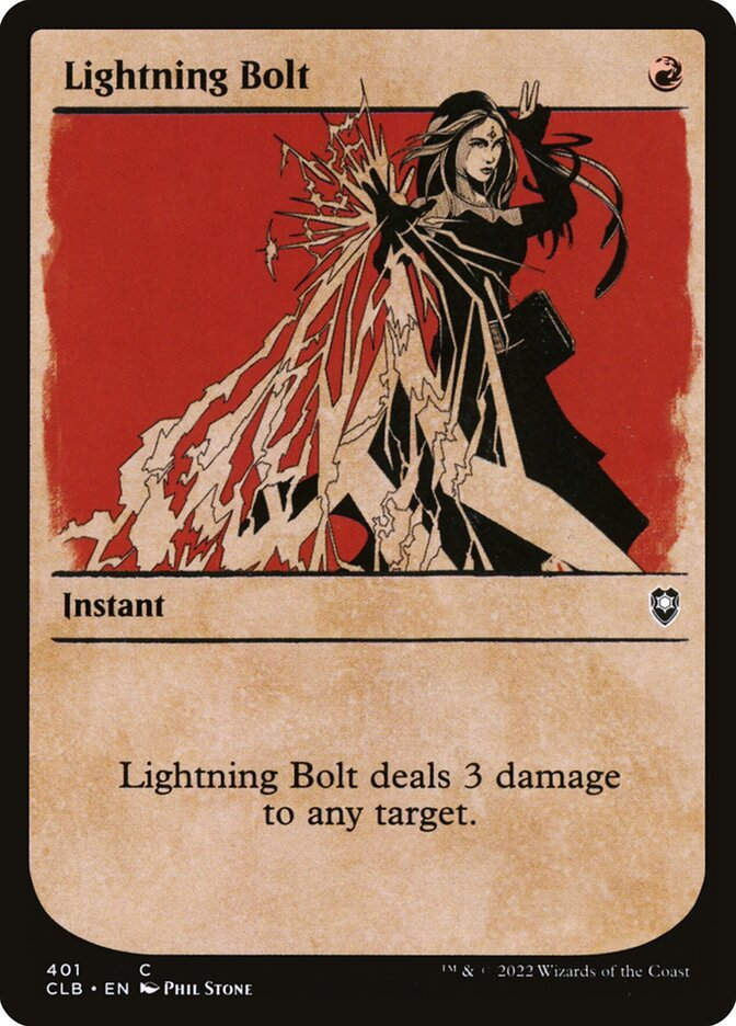 Lightning Bolt (CLB) (401) / Showcase