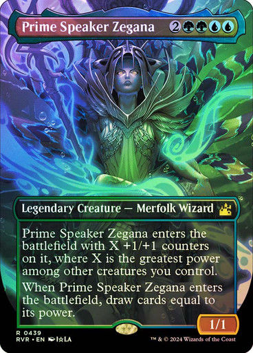 Prime Speaker Zegana (rvr) (439) / Anime / Foil