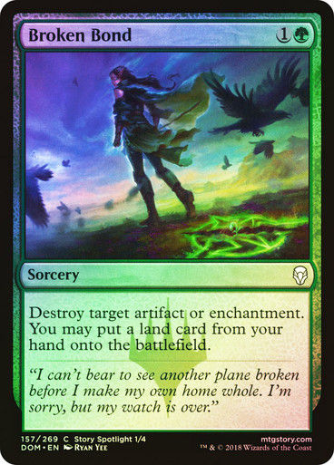 Broken Bond (DOM) (157) / Foil