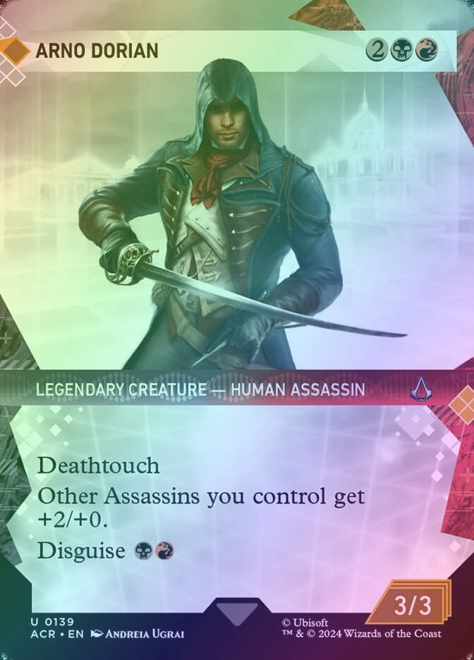 Arno Dorian (ACR) (139) / Borderless / Showcase / Foil