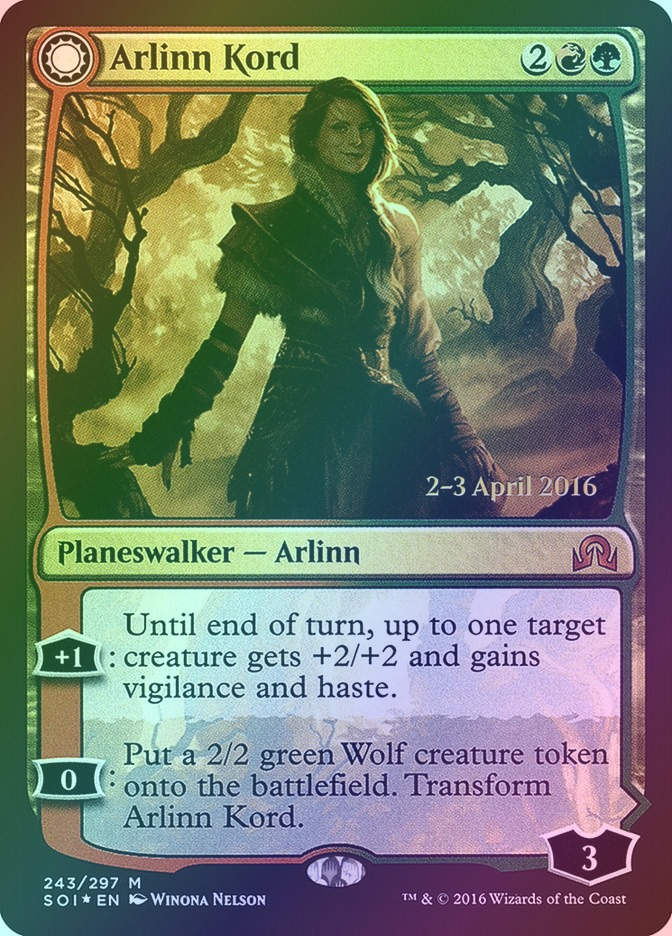 Arlinn Kord // Arlinn, Embraced by the Moon (PSOI) (243s) / Foil