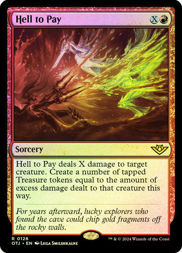 Hell to Pay (otj) (126) / Foil