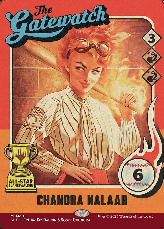 Chandra Nalaar // Chandra Nalaar (SLD) (1456) / Borderless — cara 1 de 2