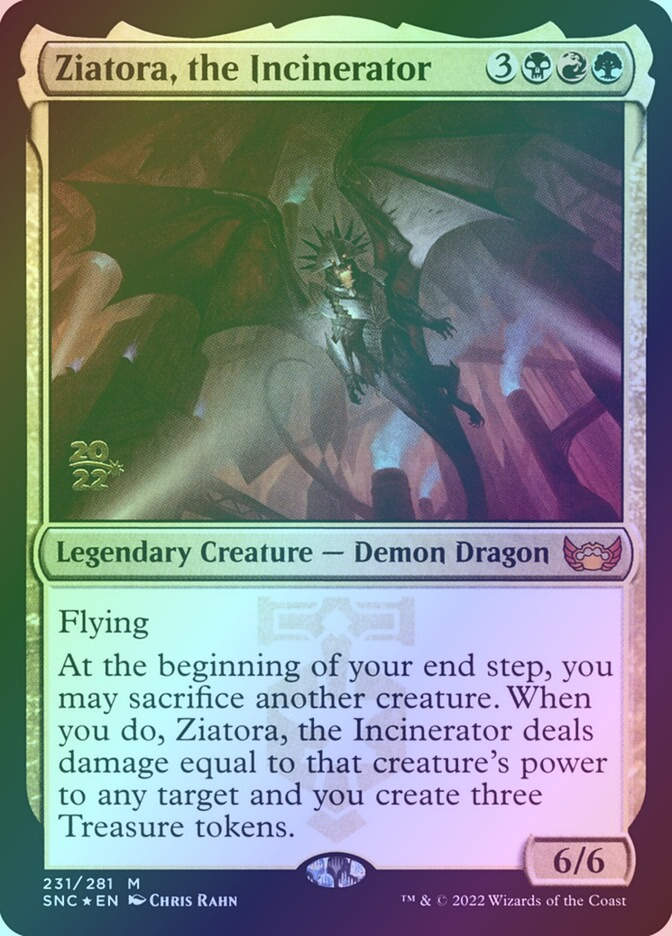 Ziatora, the Incinerator (PSNC) (231s) / Foil