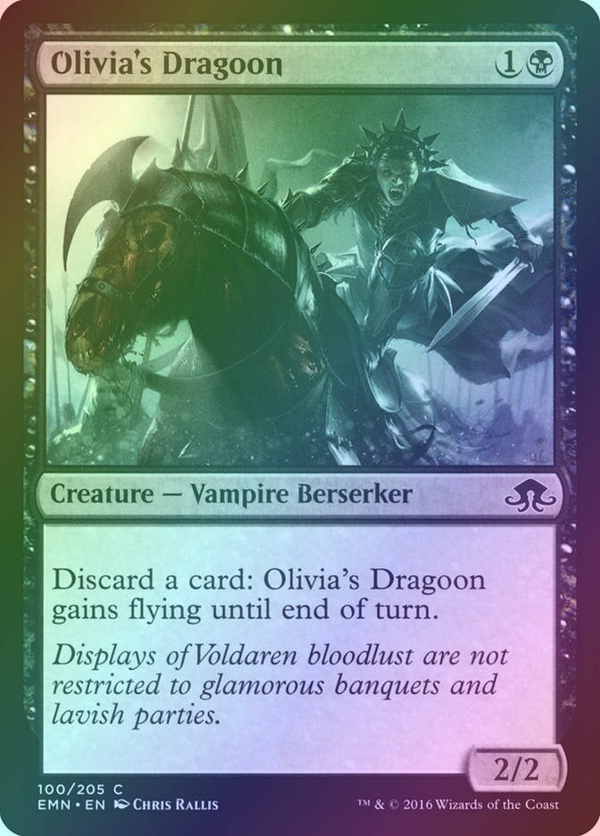 Olivia's Dragoon (EMN) (100) / Foil