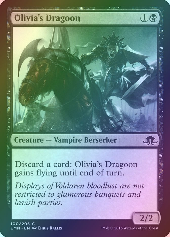 Olivia's Dragoon (EMN) (100) / Foil
