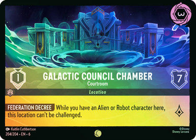 Galactic Council Chamber - Courtroom (LOR_AZU) / Foil