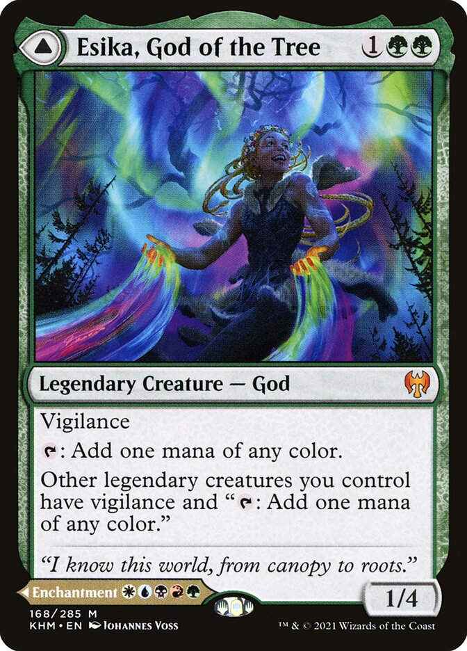 Esika, God of the Tree // The Prismatic Bridge (KHM) (168)