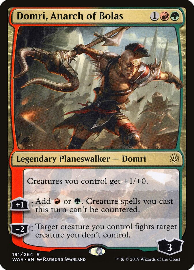 Domri, Anarch of Bolas (WAR) (191)