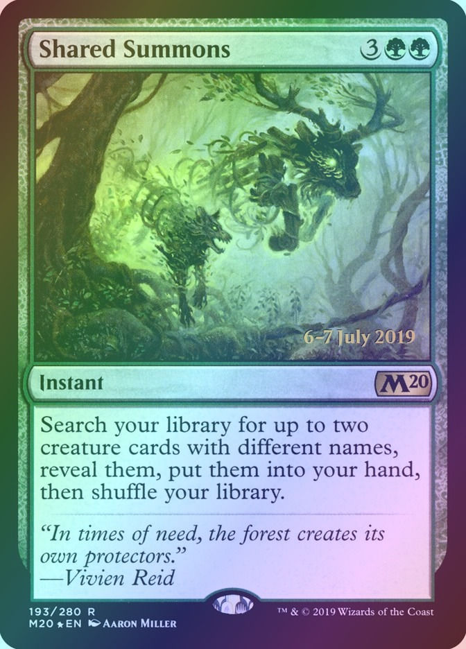 Shared Summons (PM20) (193s) / Foil
