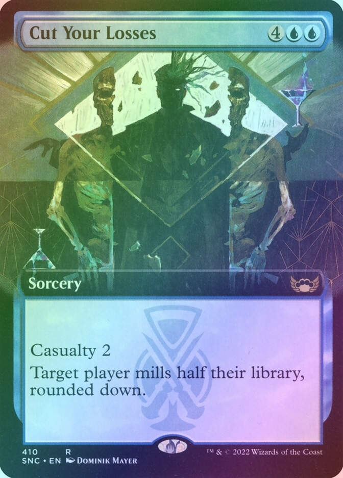 Cut Your Losses (SNC) (410) / Extended Art / Foil