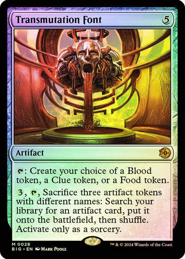 Transmutation Font (BIG) (28) / Foil