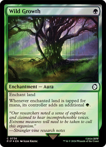 Wild Growth (pip) (736) / Surge Foil