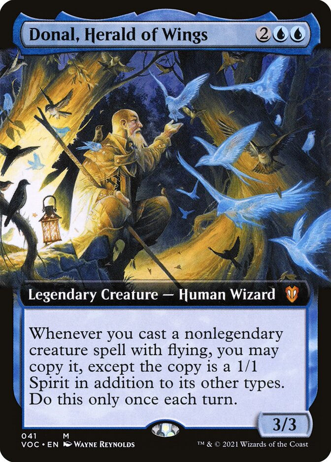 Donal, Herald of Wings (VOC) (41) / Extended Art