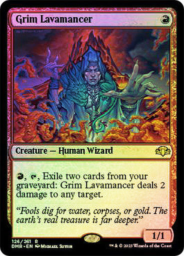 Grim Lavamancer (DMR) / Foil