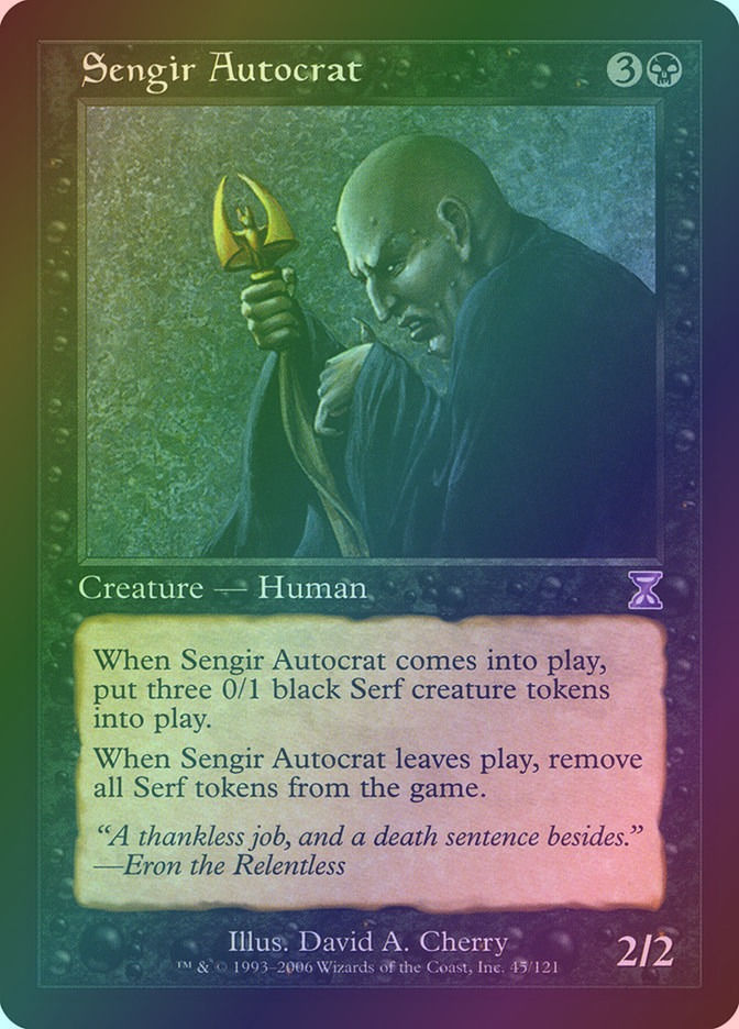 Sengir Autocrat (TSB) (45) / Foil