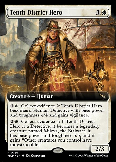 Tenth District Hero (mkm) (391) / Extended Art