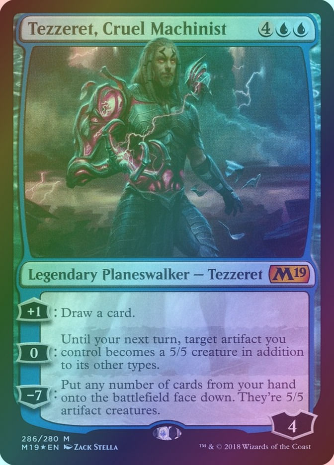Tezzeret, Cruel Machinist (M19) (286) / Foil