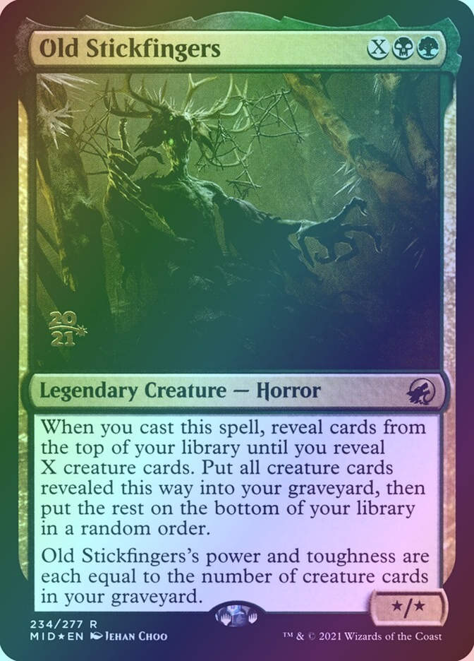 Old Stickfingers (PMID) (234s) / Foil
